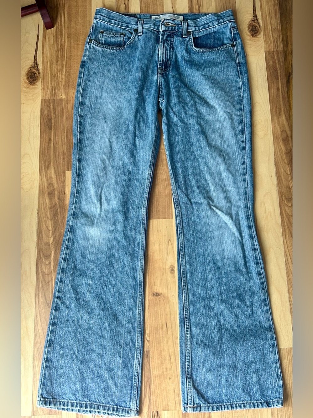 Express Low Rise Flare Jeans